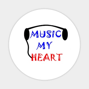 Music My Heart Magnet